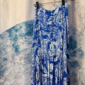 Free people maxi skirt